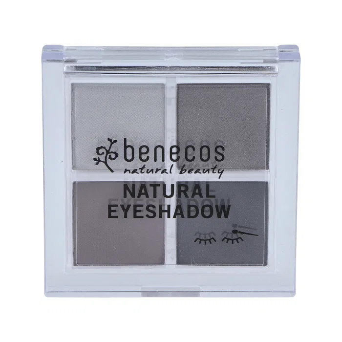 BENECOS Fard à paupières Quattro Smokey Eyes 9g Vegan BENECOS Fard à paupières Quattro Smokey Eyes 9g Vegan