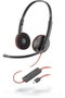 Poly Blackwire 3220 Micro-casque Stéréo USB-C Noir