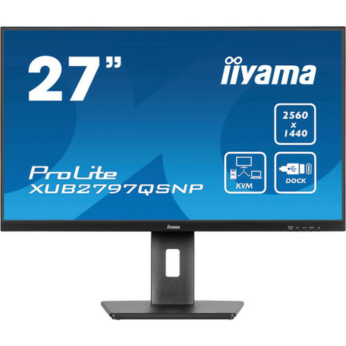 iiyama ProLite XUB2797QSNP-B1 27 pouces WQHD IPS iiyama ProLite XUB2797QSNP-B1 27 pouces WQHD IPS