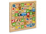 Cayro Juego Parchis - Oca 30x30x6 - Jeu de société du Nain jaune et des Petits chevaux en bois pour enfants à partir de 5 ans