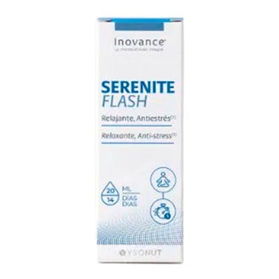 INOVANCE Sérénité Flash Spray 20 ml - Complément alimentaire à l'aubépine, GABA et vitamine B6 - Spray sublingual pratique INOVANCE Sérénité Flash Spray 20 ml - Complément alimentaire à l'aubépine, GABA et vitamine B6 - Spray sublingual pratique