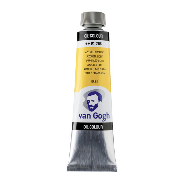 Van Gogh Peinture à l'huile Amarillo Azo Claro 268 - 40 ml Van Gogh Peinture à l'huile Amarillo Azo Claro 268 - 40 ml
