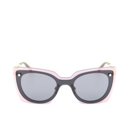 Swarovski Gafas SK0201 Lunettes de Soleil Femme Monture Métallique Carrée Protection UV400 140 mm