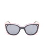 Swarovski Gafas SK0201 Lunettes de Soleil Femme Monture Métallique Carrée Protection UV400 140 mm