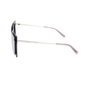 Swarovski Gafas SK0201 Lunettes de Soleil Femme Monture Métallique Carrée Protection UV400 140 mm