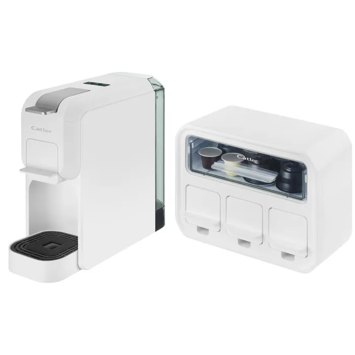 Catler Porto ES 720 - Machine à café à dosettes et capsules, Blanc Catler Porto ES 720 - Machine à café à dosettes et capsules, Blanc