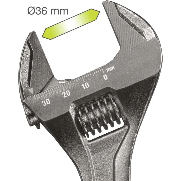 Ryobi Clé Ajustable RHAW250 - Ouverture 250 mm