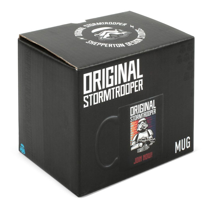 Thumbs Up Mug Original Stormtrooper Black Join Now Edition