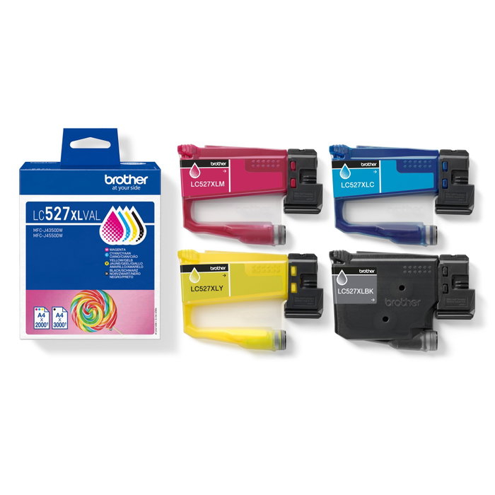 Brother LC-527 XL Value Pack C/M/Y/BK Brother LC-527 XL Value Pack C/M/Y/BK