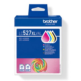 Brother LC-527XLVAL Value Pack XL BK,C,M,Y