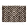 Tapis Atmosphera Noir Beige Coton Multicouleur 60 x 90 cm
