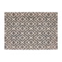 Tapis Atmosphera Noir Beige Coton Multicouleur 60 x 90 cm