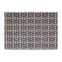 Tapis Atmosphera Noir Beige Coton Multicouleur 60 x 90 cm