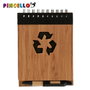 Pincello Carnet Bambou Recyclé + Stylo 10x13 cm Assortis (Set de 48)