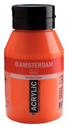 Amsterdam Amsterdam Standard Series Peinture Acrylique Bermellón 311, 1000 ml