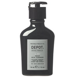 Depot Gel Nettoyant Visage Détoxifiant au Charbon Actif No. 801 - Soin Pour Hommes - 50 ml
