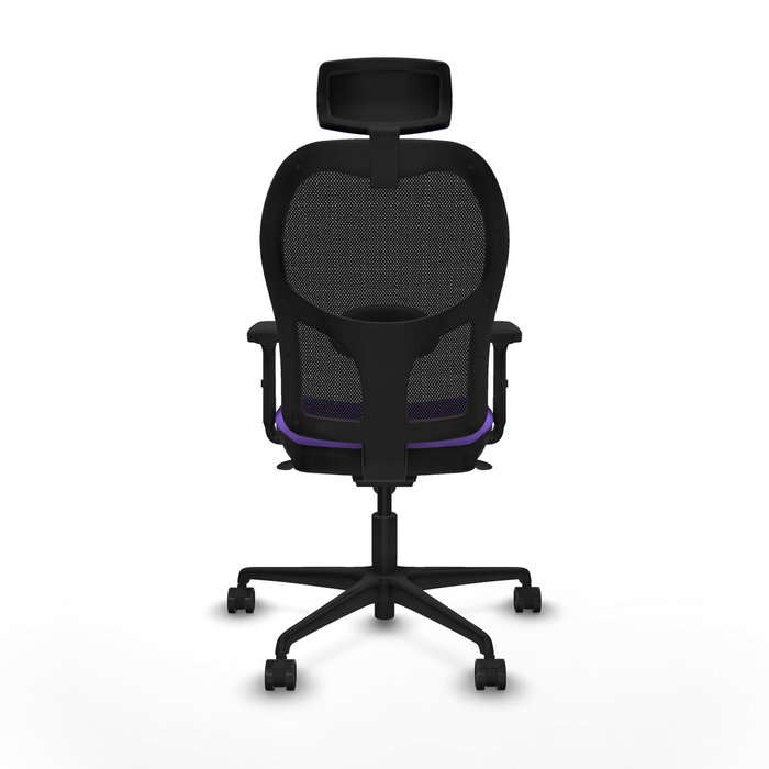 Piqueras y Crespo Chaise de Bureau avec Appui-tête 2D036N2 Lila
