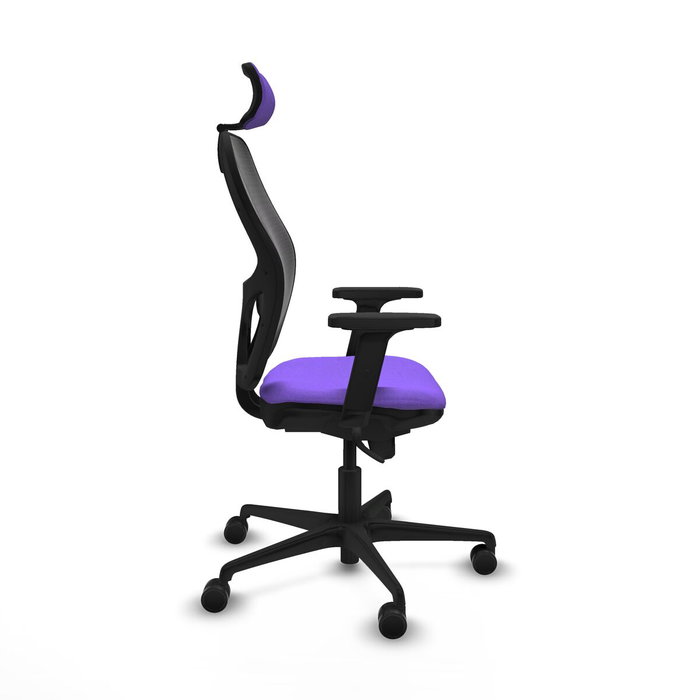 Piqueras y Crespo Chaise de Bureau avec Appui-tête 2D036N2 Lila