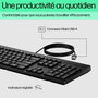 HP Clavier filaire HP 125 Noir