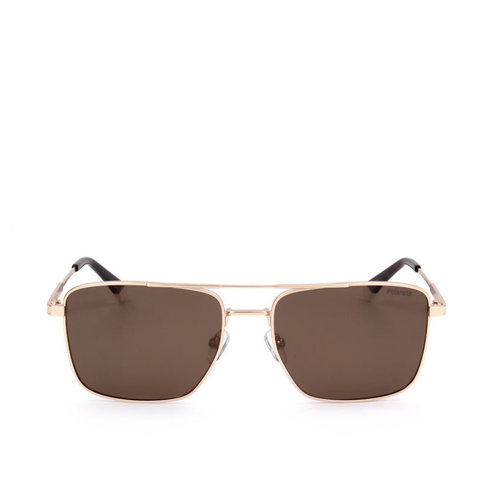 Polaroid 4134/S/X AOZ Lunettes de Soleil Homme – Monture Acier Inoxydable Rectangulaire 145 mm – Verres Polarisés UV400 Catégorie 3 Polaroid 4134/S/X AOZ Lunettes de Soleil Homme – Monture Acier Inoxydable Rectangulaire 145 mm – Verres Polarisés UV400 Catégorie 3