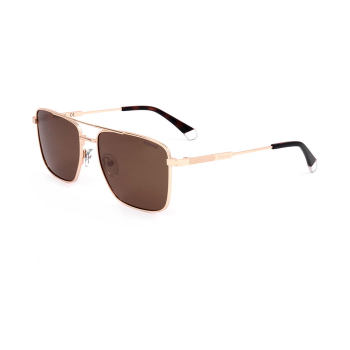 Polaroid 4134/S/X AOZ Lunettes de Soleil Homme – Monture Acier Inoxydable Rectangulaire 145 mm – Verres Polarisés UV400 Catégorie 3 Polaroid 4134/S/X AOZ Lunettes de Soleil Homme – Monture Acier Inoxydable Rectangulaire 145 mm – Verres Polarisés UV400 Catégorie 3