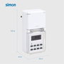 Simon AF711201 Programmateur numérique hebdomadaire pour extérieur