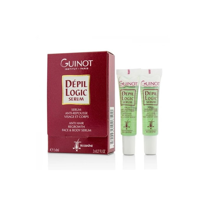 Guinot Depil Logic Set Duo - Sérum corporel anti-repousse et hydratant pour le visage et le corps - 2 x 8 ml Guinot Depil Logic Set Duo - Sérum corporel anti-repousse et hydratant pour le visage et le corps - 2 x 8 ml
