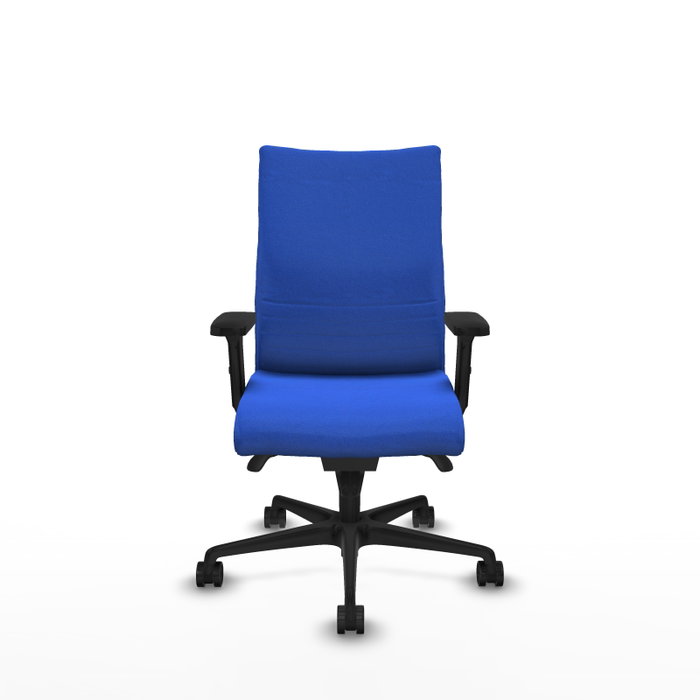 Piqueras Y Crespo Chaise Albacete confidente, Bleu, Mécanisme Sincro, Bras 2D