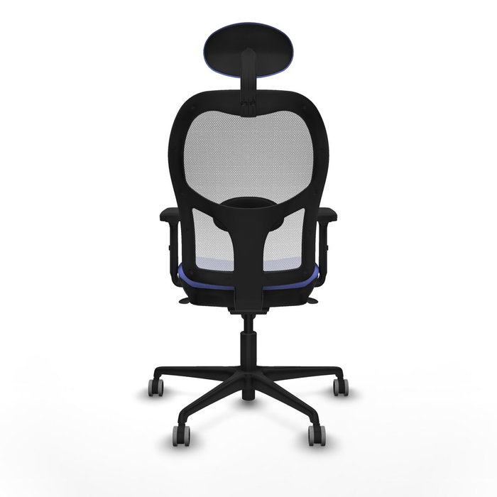 Piqueras y Crespo 2D036G1 Chaise de Bureau avec Appui-tête Bleu clair