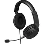 The G-Lab - Casque Gamer Korp Carbon avec Micro Détachable - Noir - 220g - Compatible PC, PlayStation, Xbox