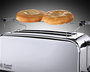Russell Hobbs 23520-56 Grille-pain 2 fentes longues avec réglage de cuisson et fonction pain congelé, plateau à miettes amovible
