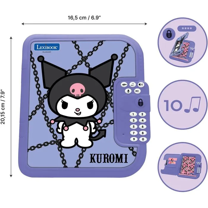 Lexibook Journal intime électronique Kuromi