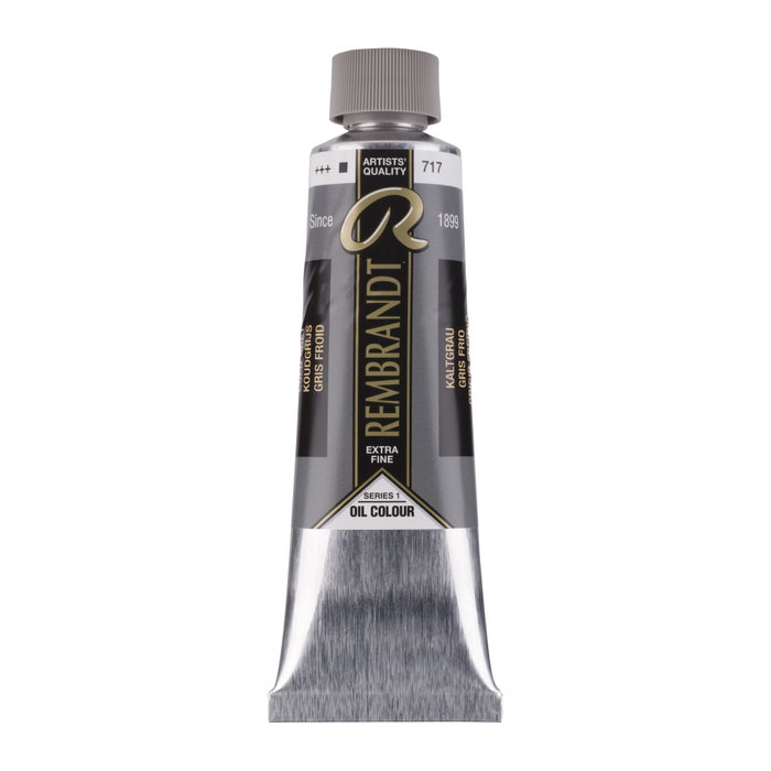 Rembrandt Peinture à l'huile Colores Gris Froid 717, 150 ml Rembrandt Peinture à l'huile Colores Gris Froid 717, 150 ml