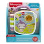 Fisher-Price - Livre musical avec singe violet - Pour enfant dès 1 an - Fonctionne avec piles (incluses - 2x AAA)