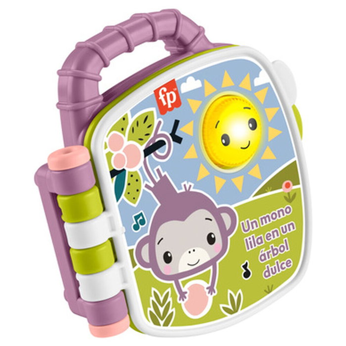 Fisher-Price Livre musical Mono morado