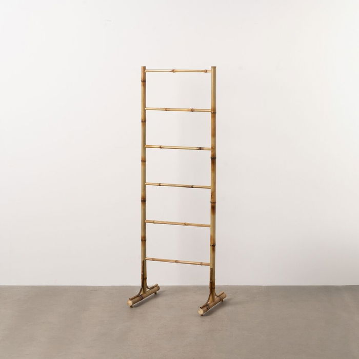 Porte-manteau Naturel Bambou 50 x 40 x 150 cm