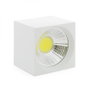 Spot LED encastrable carré 3W 300lm 6000K Blanc Froid