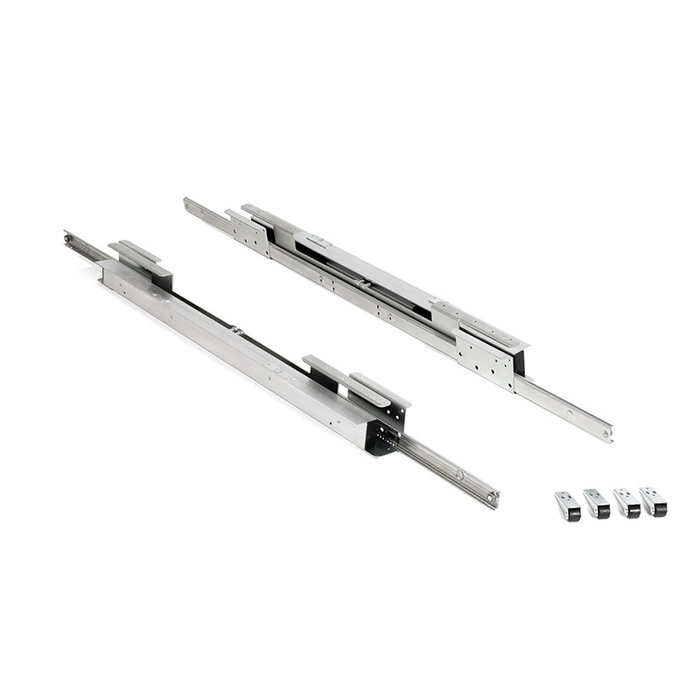 HERRAJES ALK Guide de Table LIFT AP 350, Ouverture Centrale Automatique, Acier Zingué, 680 mm