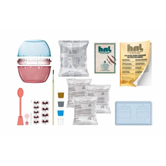 Clementoni - Stranger Things - Coffret Créatif Terrarium Maison de Vecna et Monde à l'Envers - Jeu Création Hydroponie - À Partir de 8 Ans Clementoni - Stranger Things - Coffret Créatif Terrarium Maison de Vecna et Monde à l'Envers - Jeu Création Hydroponie - À Partir de 8 Ans