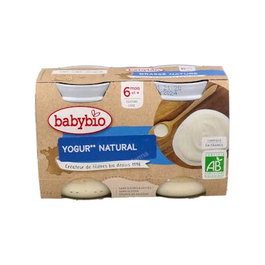 BABYBIO Yogourt Naturel 2x130g