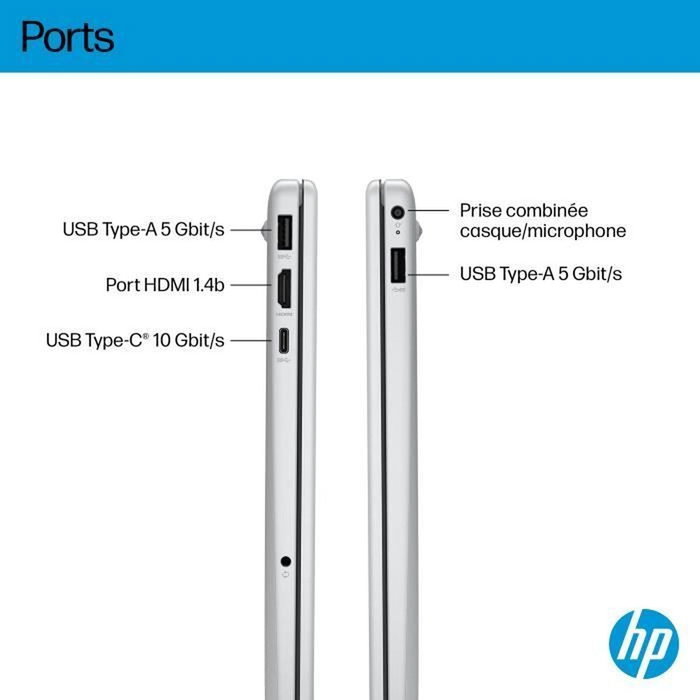 HP Omnibook 3 15-fn0021nf - Ryzen AI 5 340 - 24 Go RAM - 512 Go SSD - 15,6 FHD HP Omnibook 3 15-fn0021nf - Ryzen AI 5 340 - 24 Go RAM - 512 Go SSD - 15,6 FHD