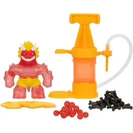 Heroes Of Goo Jit Zu Figurine Hero Creator Blazagon 11cm - Kit de création de texture personnalisée