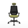 Chaise de Bureau Piqueras y Crespo D036N2W Vert