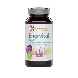 MUNDONATURAL Enervital Capilar 60 capsules