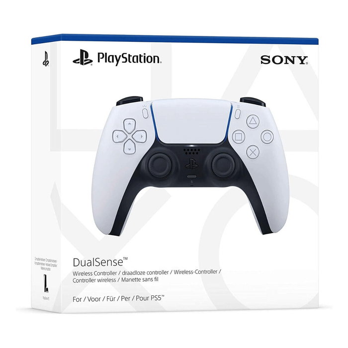 Sony DualSense V2 Manette Sans Fil pour PlayStation 5 (PS5) - Blanc, Réf. 1000040184