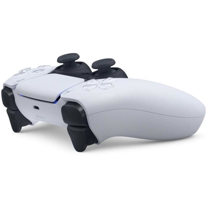 Sony DualSense V2 Manette Sans Fil pour PlayStation 5 (PS5) - Blanc, Réf. 1000040184