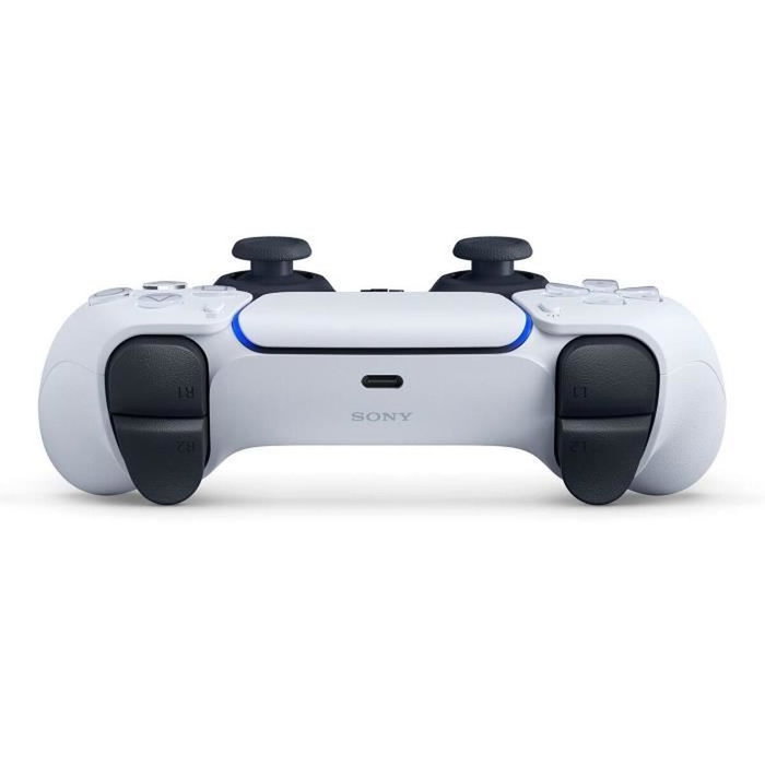 Sony DualSense V2 Manette Sans Fil pour PlayStation 5 (PS5) - Blanc, Réf. 1000040184