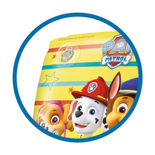 Unice Bracelets Paw Patrol 25x15cm, Peluche enfant, pour enfants de 2 ans et plus