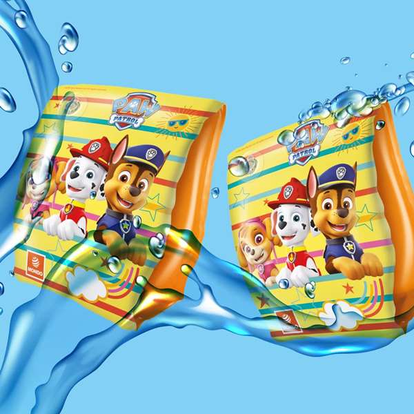 Unice Bracelets Paw Patrol 25x15cm, Peluche enfant, pour enfants de 2 ans et plus