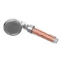 5Five Poignée de douche filtrante avec pierres minérales relaxantes ABS chromé transparent Ø7,9x7,5x24,5 cm